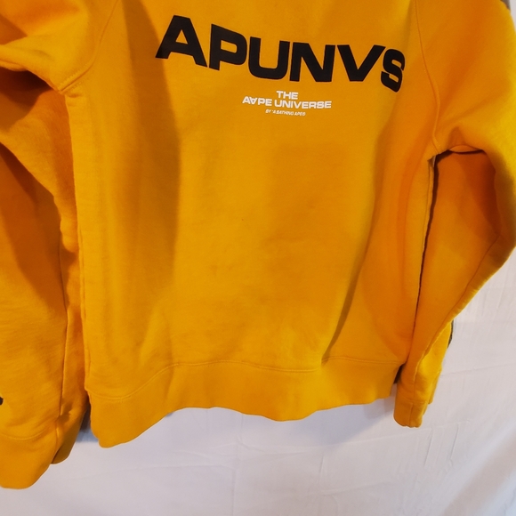 AAPE BY A BATHING APE Men's Medium Camouflage Pattern APUNVS Sweatshirt *flaw*. - Picture 10 of 13